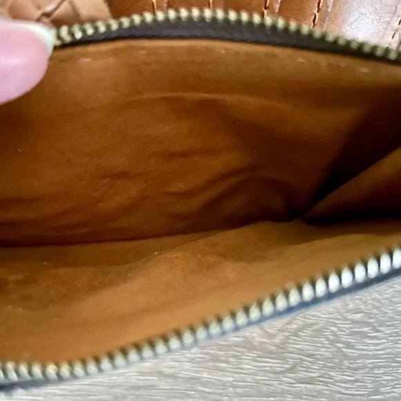 Patricia Nash Braided Nazari Biscuit Wallet 6.75" W X 3.5" H X 0.5" D - Picture 4 of 5